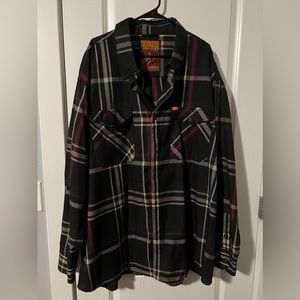 Dixxon 5xl haymarket flannel long sleeve
